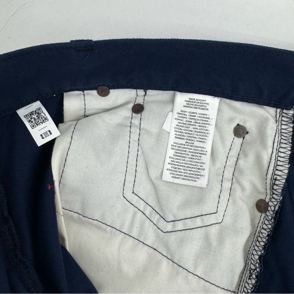 NEW Polo Ralph Lauren Sullivan Slim All Over Multi Pony Pants Blue Mens Sz 32x32 - Picture 12 of 16